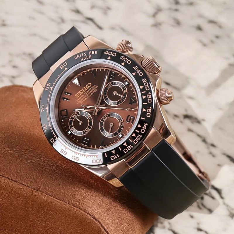 SEIKO MOD DAYTONA | ROSÉGOLD