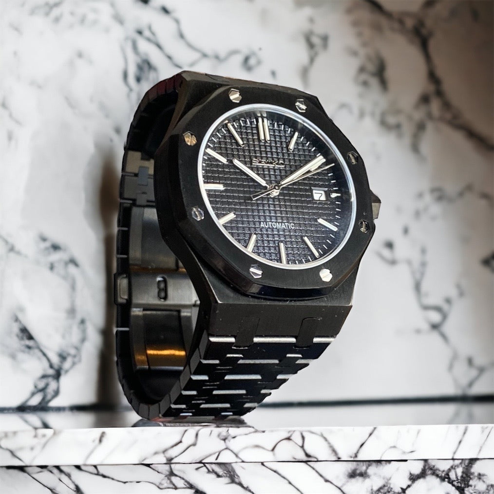 SEIKO MOD ROYAL OAK | SCHWARZ