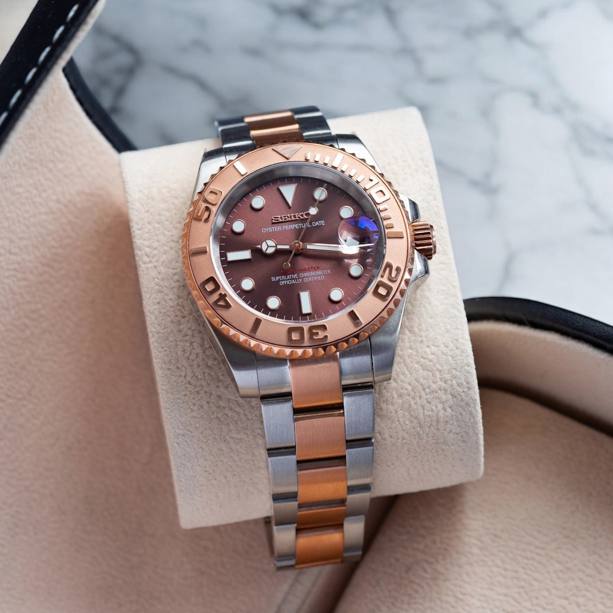SEIKO MOD YACHT | ROSÉGOLD