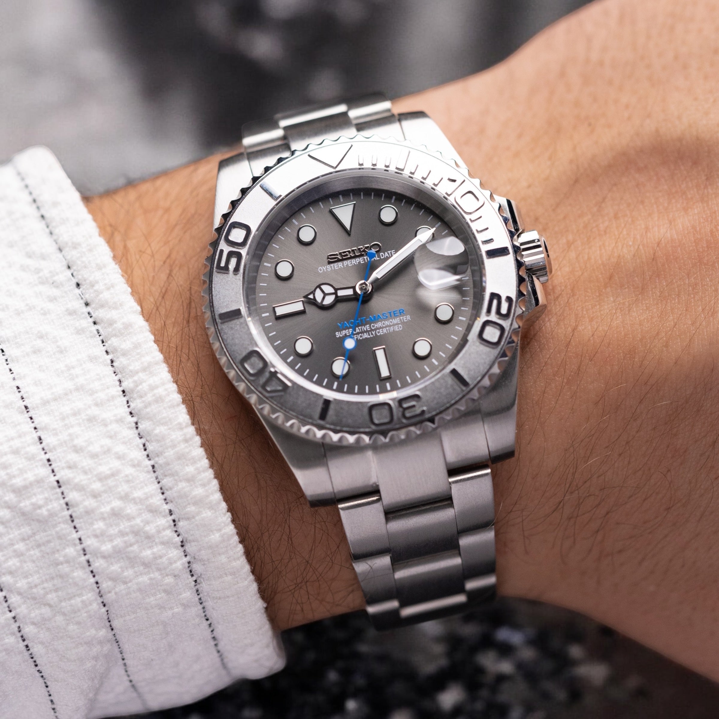 SEIKO MOD YACHT | GRAU