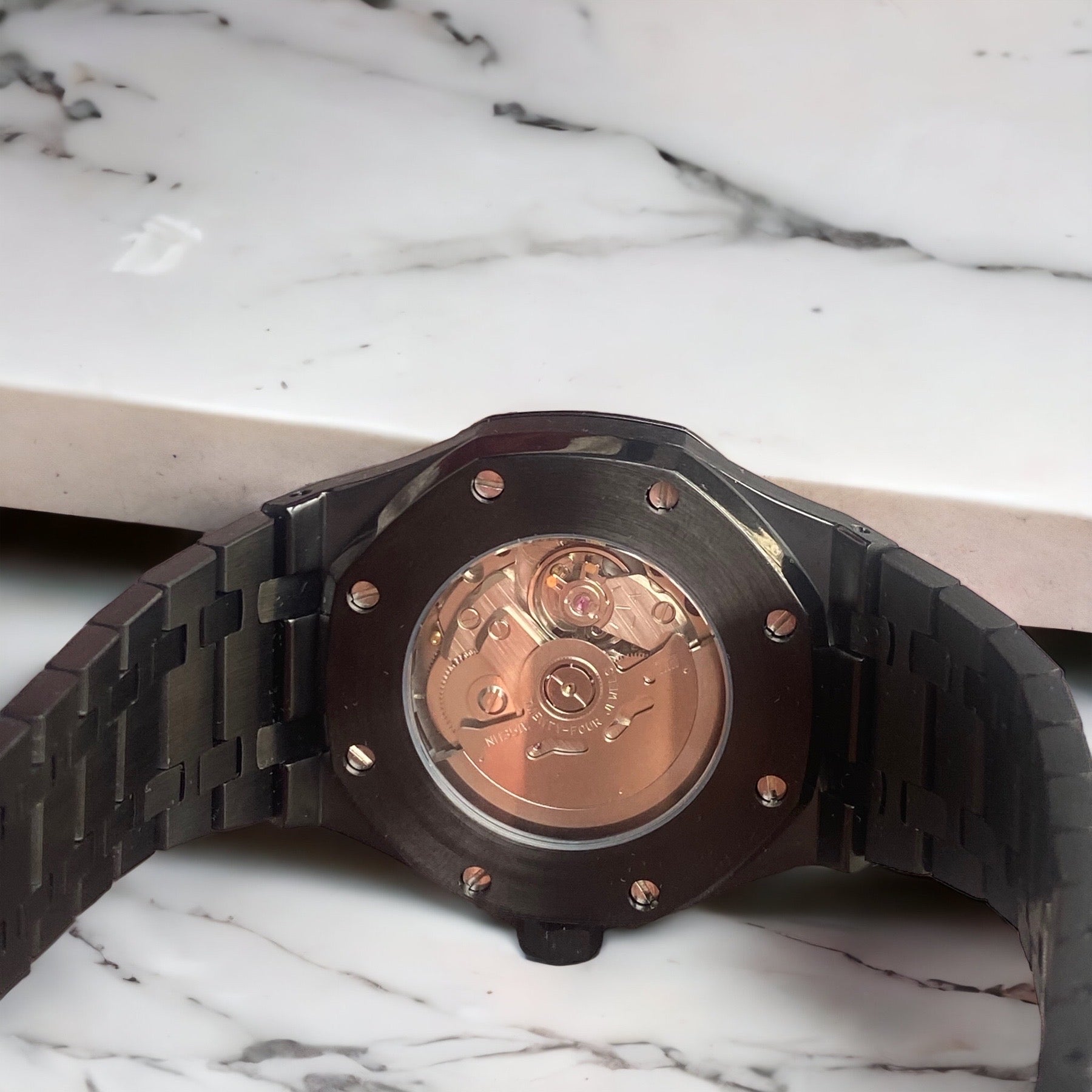 SEIKO MOD ROYAL OAK | SCHWARZ