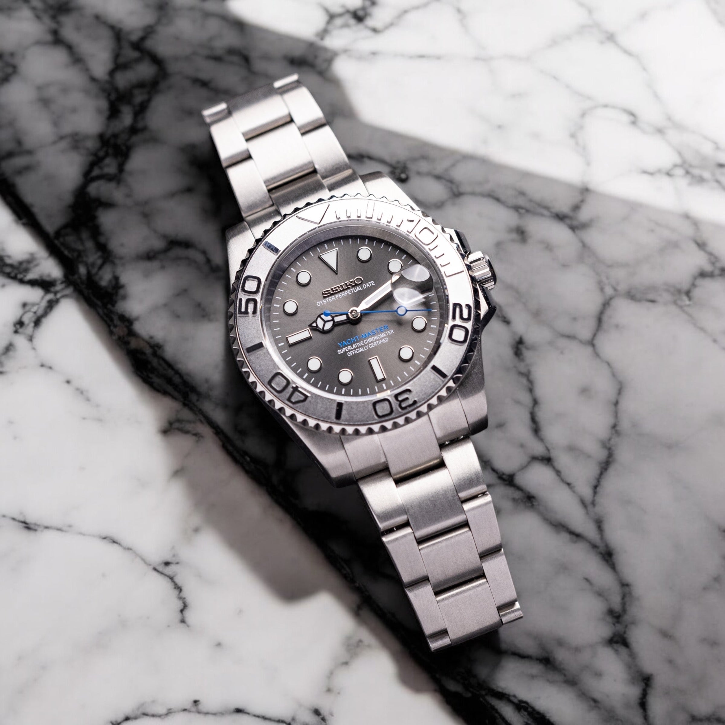 SEIKO MOD YACHT | GRAU