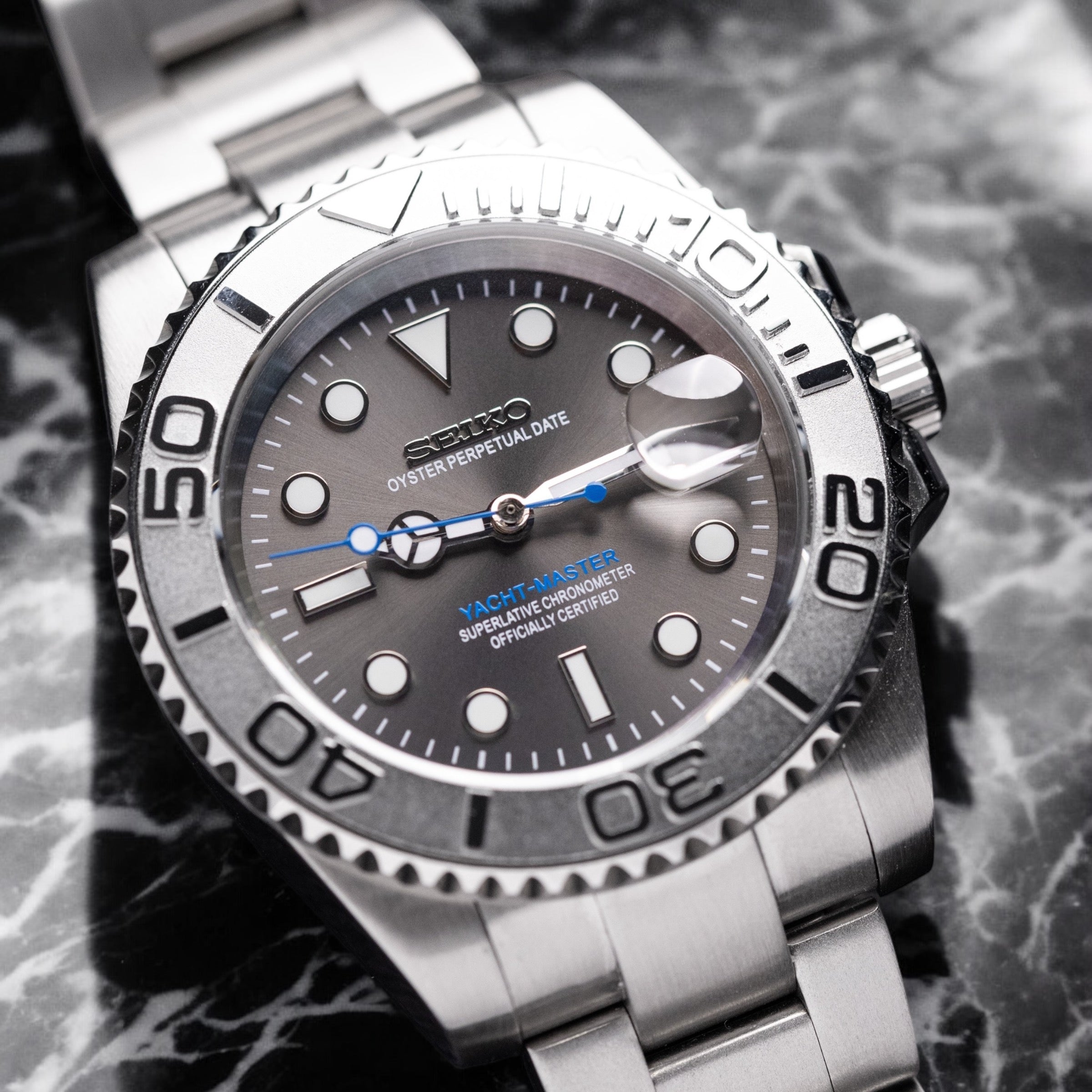 SEIKO MOD YACHT | GRAU