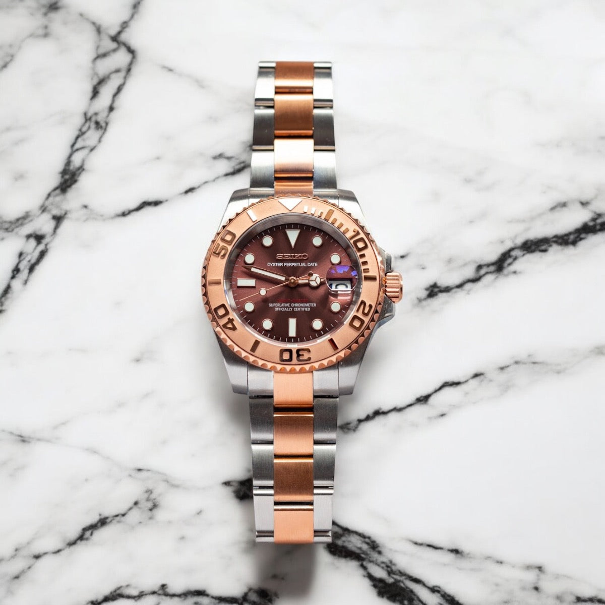 SEIKO MOD YACHT | ROSÉGOLD