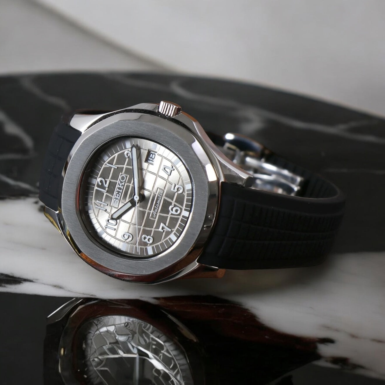 SEIKO MOD AQUANAUT | GRAU