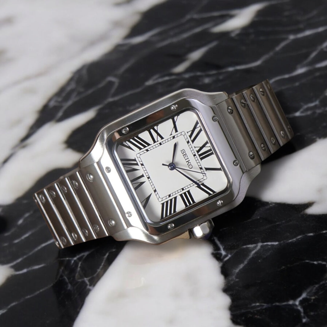 SEIKO MOD SANTOS | WEISS