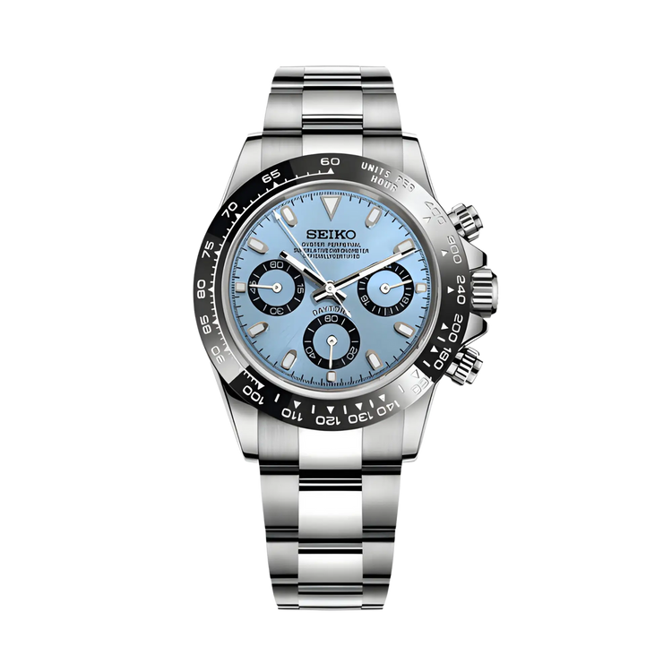 SEIKO MOD DAYTONA | PLATIN