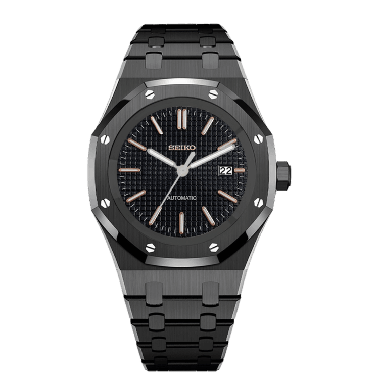 SEIKO MOD ROYAL OAK | SCHWARZ