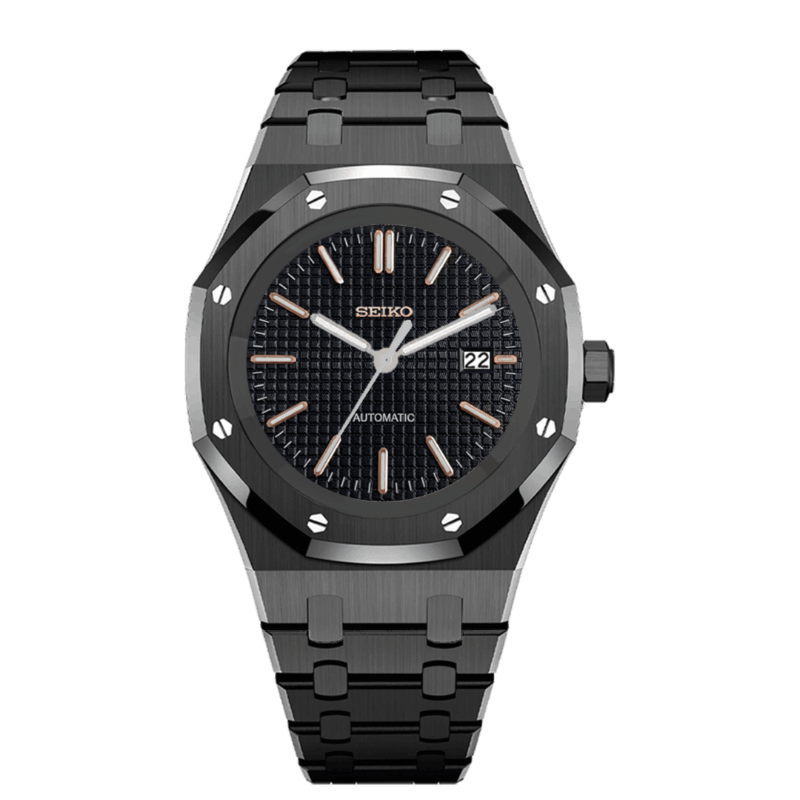 SEIKO MOD ROYAL OAK | SCHWARZ